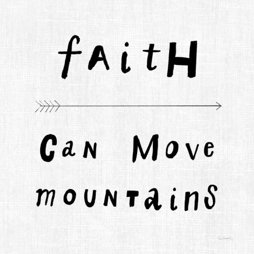 Beliefs I Bw Poster Print by Sue Schlabach - Item # VARPDX35185