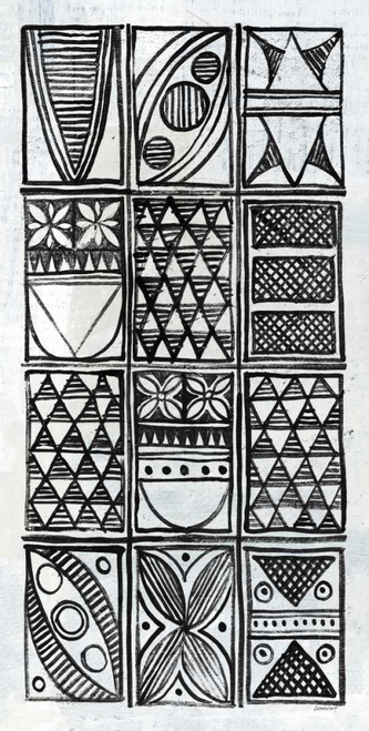 Patterns of the Amazon IV BW Poster Print by Kathrine Lovell - Item # VARPDX32716