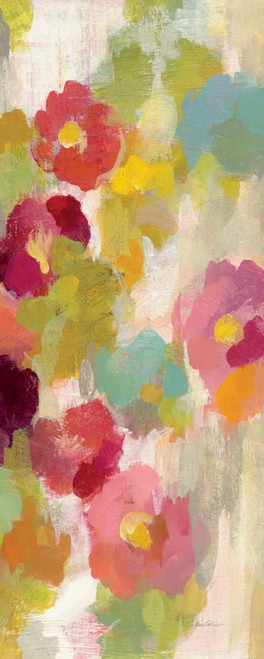 Coral and Emerald Garden I Panel III Poster Print by Silvia Vassileva - Item # VARPDX27798