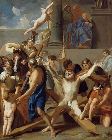 The Martyrdom of St. Andrew Poster Print by Charles Le Brun - Item # VARPDX456798