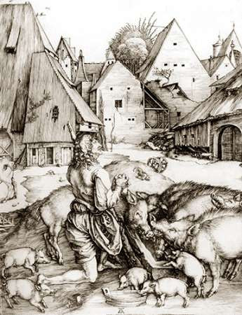 The Prodigal Son Poster Print by Albrecht Durer - Item # VARPDX266257
