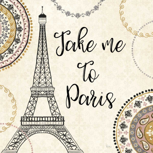 Romance in Paris I Poster Print by Veronique Charron - Item # VARPDX33556HR