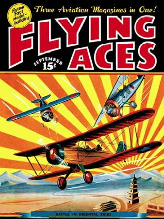 Flying Aces over the Rising Sun Poster Print by C. B Mayshark - Item # VARPDX382151
