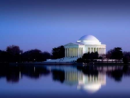 Jefferson Memorial, Washington, D.C. Number 2 - Vintage Style Photo Tint Variant Poster Print by Carol Highsmith - Item # VARPDX463855