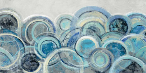 Variation Blue Grey Crop Poster Print by Silvia Vassileva - Item # VARPDX35713