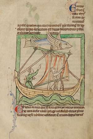 A Flying Fish Poster Print by English 13th Century - Item # VARPDX454770