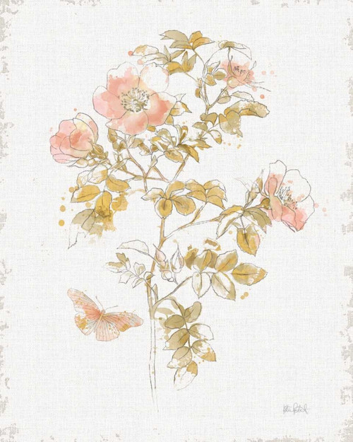 Watery Blooms III Poster Print by Katie Pertiet - Item # VARPDX33450