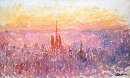 La Vue Generale De Rouen Poster Print by Claude Monet - Item # VARPDX373801