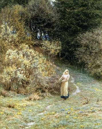 In the Primrose Wood Poster Print by Helen Allingham - Item # VARPDX281659