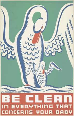 Be clean in everything that concerns your baby Poster Print by Erik-Hans Krause - Item # VARPDX456012