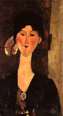 Beatrice Hastings In Front Of A Door Poster Print by Amedeo Modigliani - Item # VARPDX373603