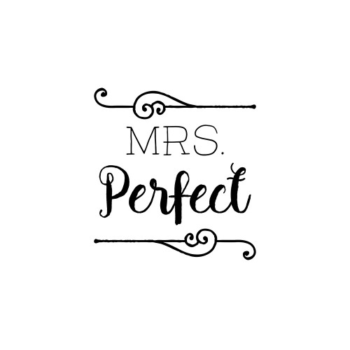 Mrs. Perfect Poster Print by Amanda Murray - Item # VARPDX19007