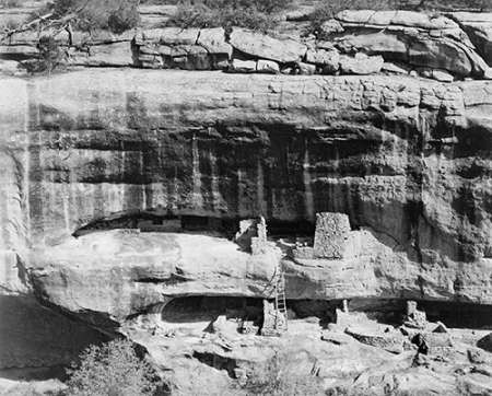 Cliff dwellings, Mesa Verde National Park, Colorado, 1941 Poster Print by Ansel Adams - Item # VARPDX460818