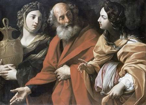 Lot and His Daughters Poster Print by Guido Reni - Item # VARPDX279613