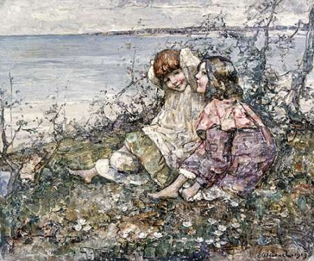Summer, Brighouse Bay Poster Print by Edward Atkinson Hornel - Item # VARPDX265032