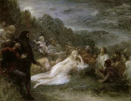 Helene Poster Print by Henri Fantin Latour - Item # VARPDX282021