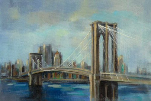 Brooklyn Bridge Poster Print by Silvia Vassileva - Item # VARPDX34100HR