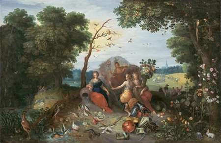 Landscape with Allegories of the Four Elements Poster Print by Jan II Brueghel - Item # VARPDX459999