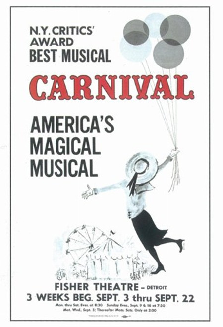Carnival (Broadway) Movie Poster (11 x 17) - Item # MOV409234