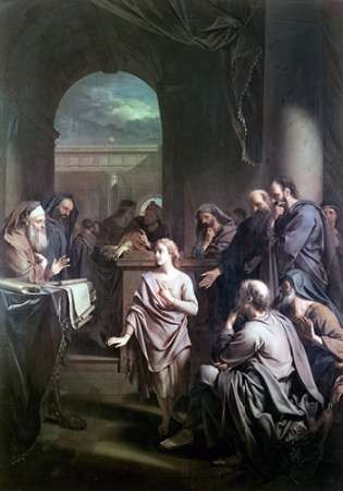 Boy Jesus In Temple Poster Print by Adriaen van der Werff - Item # VARPDX281499