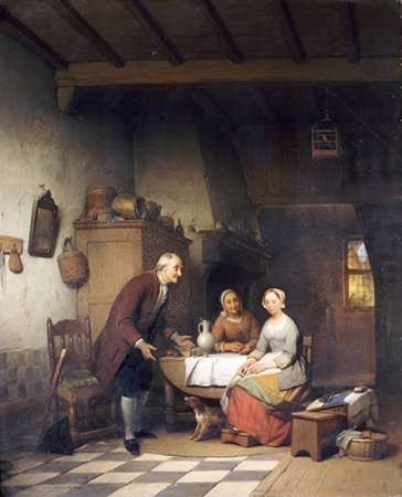 An Unwanted Suitor Poster Print by Ferdinand De Braekeleer - Item # VARPDX264778