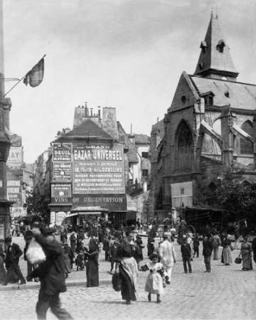 Atget: Movers, 1898-1900. /Nmovers In Paris, Photographed By