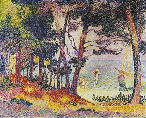 The Pine Wood Poster Print by Henri Edmond Cross - Item # VARPDX266127