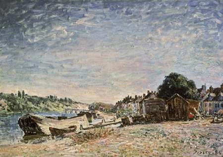 Bord De Riviere a Saint-Mammes Poster Print by Alfred Sisley - Item # VARPDX280066