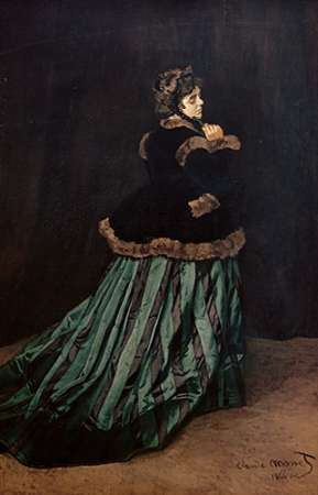 Camille, the Woman in Green Poster Print by Claude Monet - Item # VARPDX278647