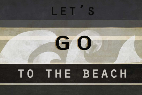Lets Go To The Beach Poster Print by Anne Waltz - Item # VARPDXWE0106