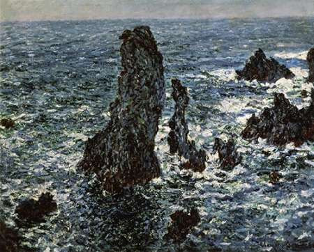 Rocks at Belle Isle Poster Print by Claude Monet - Item # VARPDX278697