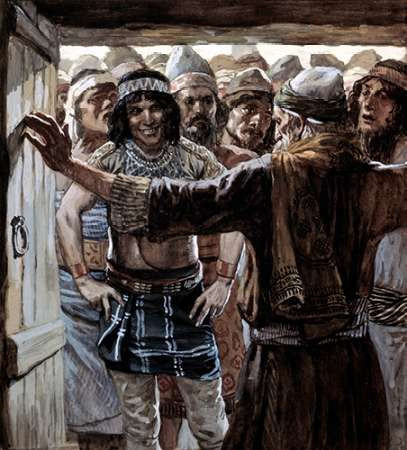 Ephramites Wish To Know The Levite Poster Print by James Tissot - Item # VARPDX280302