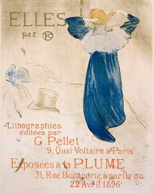 Elles Poster Print by Henri Toulouse-Lautrec - Item # VARPDX294733 Elles Poster Print by Henri Toulouse-Lautrec - Item # VARPDX294733