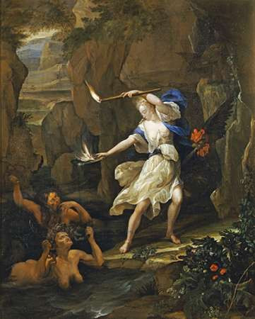 Circe Transforming Scylla Poster Print by Eglon Hendrick Van Der Neer - Item # VARPDX265720