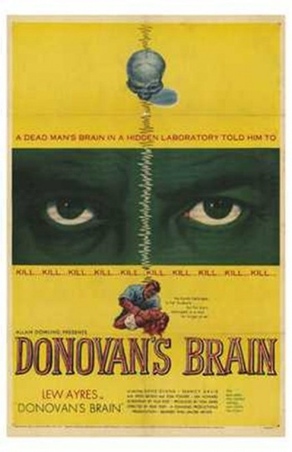 Donovan's Brain Movie Poster (11 x 17) - Item # MOV209790