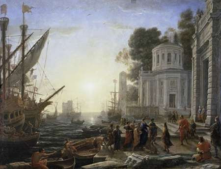 Arrival of Cleopatra Poster Print by Claude Lorrain - Item # VARPDX278262