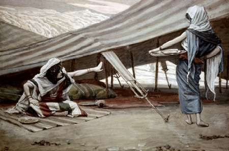 Sarah Sends Hagar Away Poster Print by James Tissot - Item # VARPDX280499