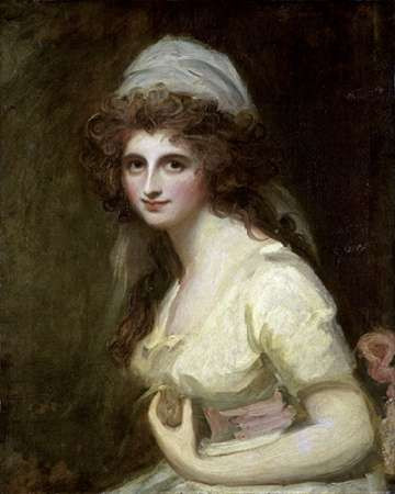 Lady Hamilton in a White Turban Poster Print by George Romney - Item # VARPDX282759
