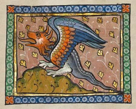 A Dragon Poster Print by Franco-Flemish 13th Century - Item # VARPDX454756