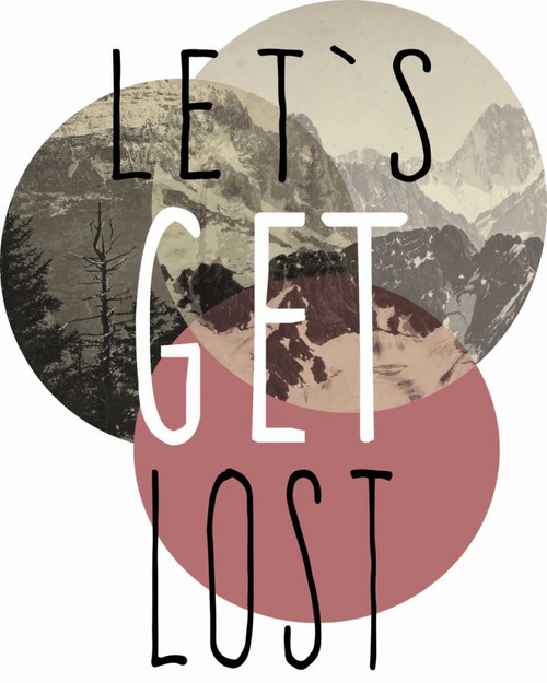 lets get lost ? Poster Print by Anne Waltz - Item # VARPDXWE0157