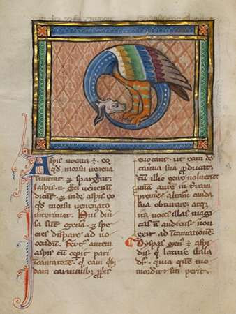A Dragon-like Snake Poster Print by Franco-Flemish 13th Century - Item # VARPDX454757