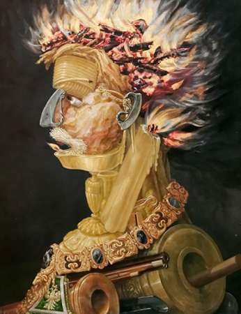 Fire Poster Print by Giuseppe Arcimboldo - Item # VARPDX468138