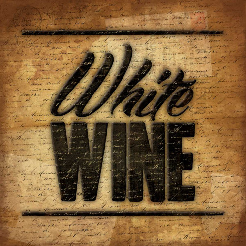 White Wine B2 Poster Print by Jace Grey # JGSQ156B2