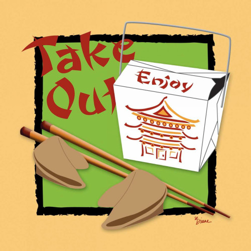 Take Out Poster Print by Diane Stimson - Item # VARPDXDSSQ205A