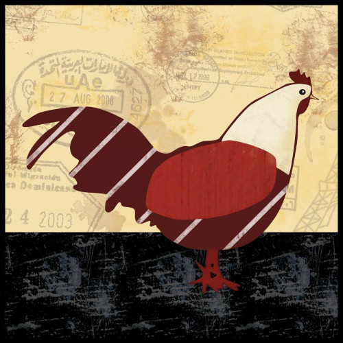 A Red Hen Poster Print by Lauren Gibbons - Item # VARPDXGLSQ087C