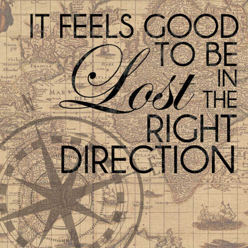 Right Direction Poster Print by Lauren Gibbons # GLSQ180B
