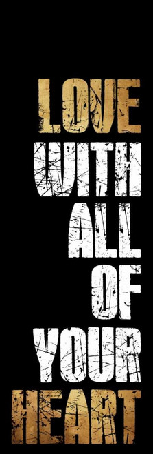 Love Gold Poster Print by Jace Grey # JGPL068B2