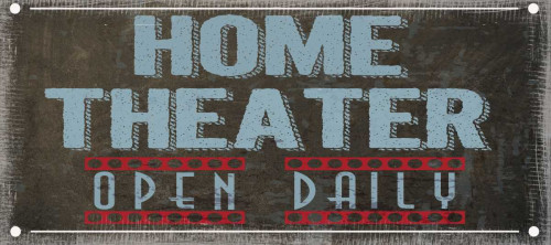 HOME THEATRE Poster Print by Taylor Greene - Item # VARPDXTGPL095A