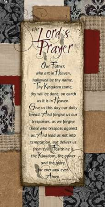 Patchwork Lords Prayer Spice Poster Print by Diane Stimson - Item # VARPDXDSPL242A1