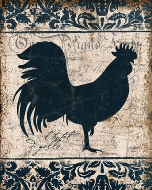 Navy Rooster 1 Poster Print by Diane Stimson - Item # VARPDXDSRC221A